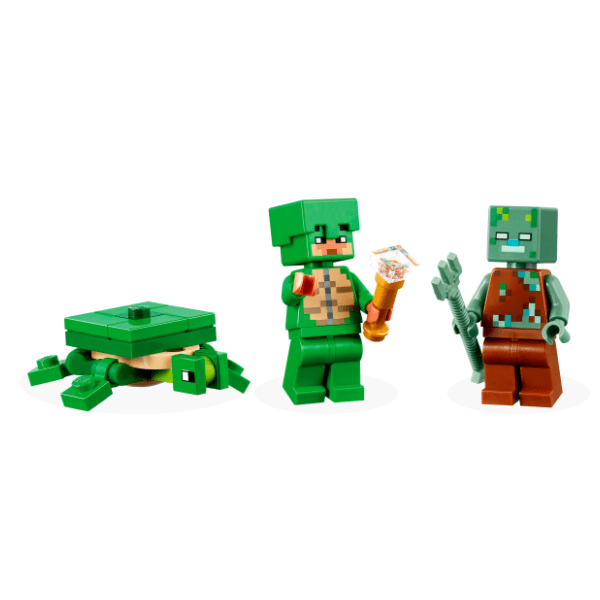 LEGO Minecraft kuća kornjača na plaži 21254 3