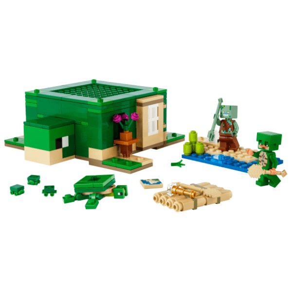 LEGO Minecraft kuća kornjača na plaži 21254 1