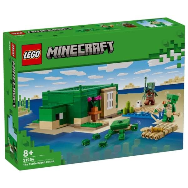 LEGO Minecraft kuća kornjača na plaži 21254 0