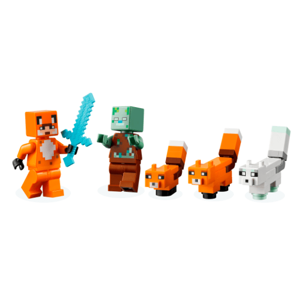 LEGO Minecraft lisičija koliba 21178 1