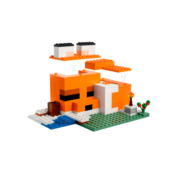 LEGO Minecraft lisičija koliba 21178 2