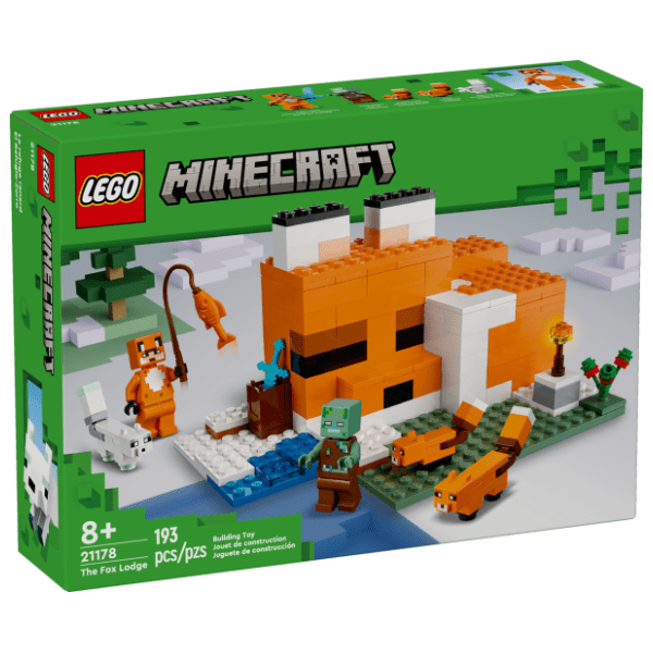 LEGO Minecraft lisičija koliba 21178 0