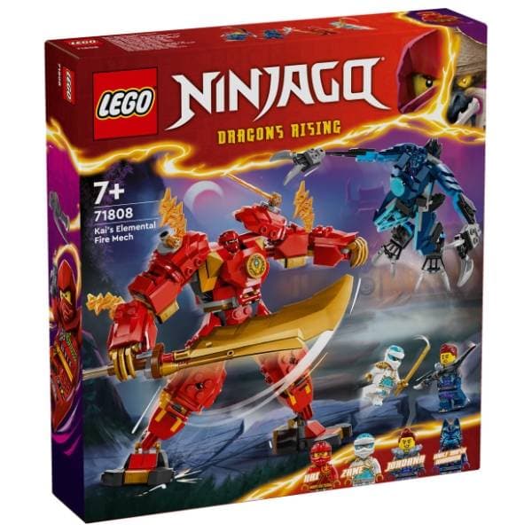 LEGO NINJAGO Kajev elementarni vatreni mek 71808 0