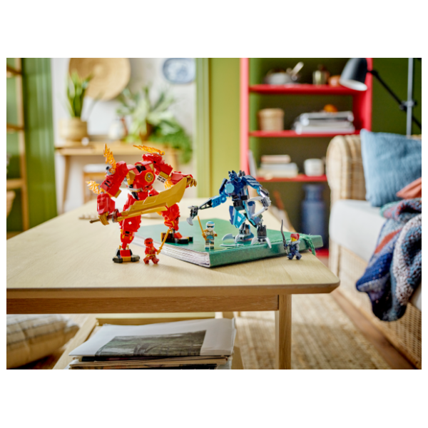 LEGO NINJAGO Kajev elementarni vatreni mek 71808 3