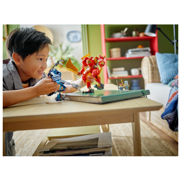 LEGO NINJAGO Kajev elementarni vatreni mek 71808 4