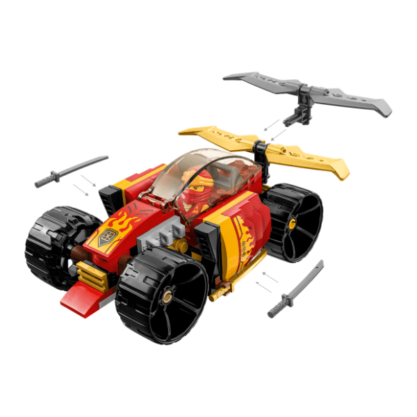 LEGO NINJAGO Kajev nindža trkački automobil EVO 71780 3