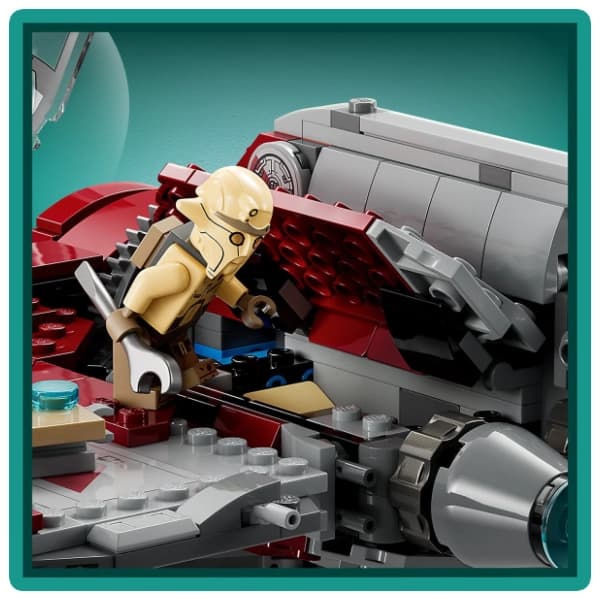 LEGO Star Wars Ašoka Tanin T-6 džedajski brod 75362 3