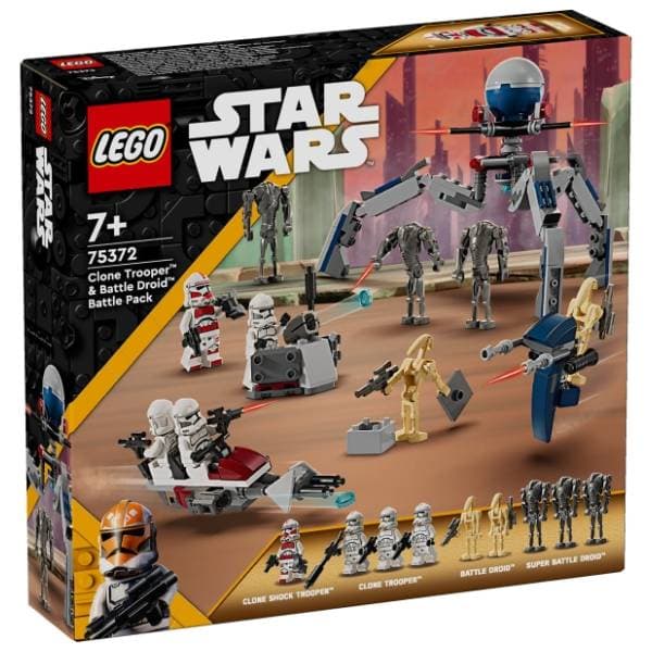 LEGO Star Wars Klon truper i borbeni droid borbeni paket 75372 0