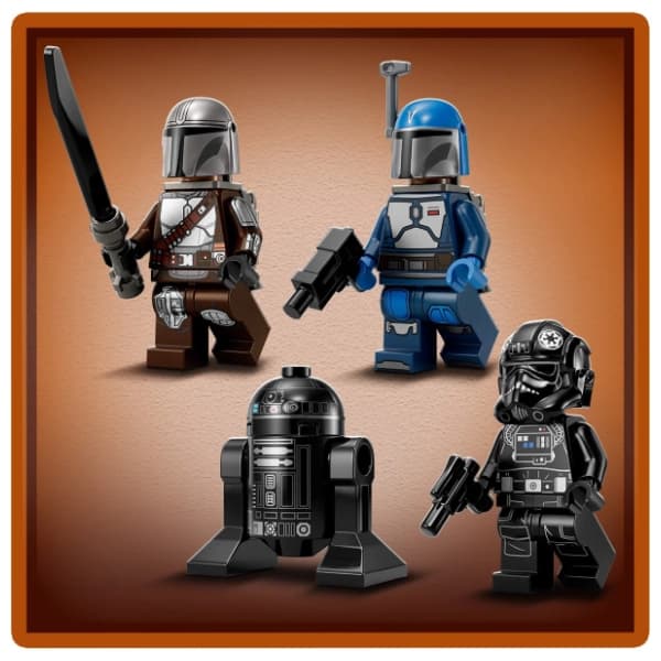 LEGO Star Wars Mandalorijanov borac protiv TIE presretača 75348 3