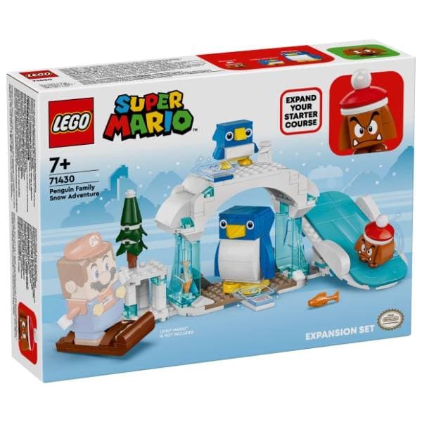 LEGO Super Mario snežna avantura porodice penguin 71430 0