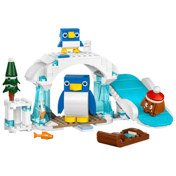 LEGO Super Mario snežna avantura porodice penguin 71430 3
