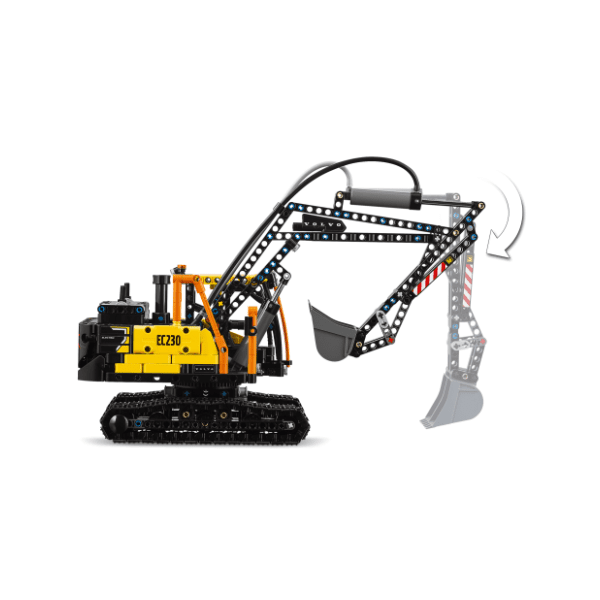 LEGO Technic Volvo FMX kamion i EC230 električni bager 42175 6