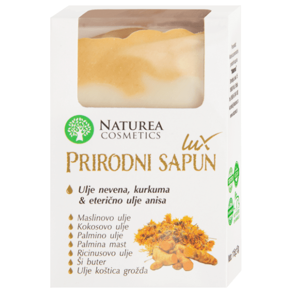 NATUREA sapun ulje nevena kurkuma anis 115g 0