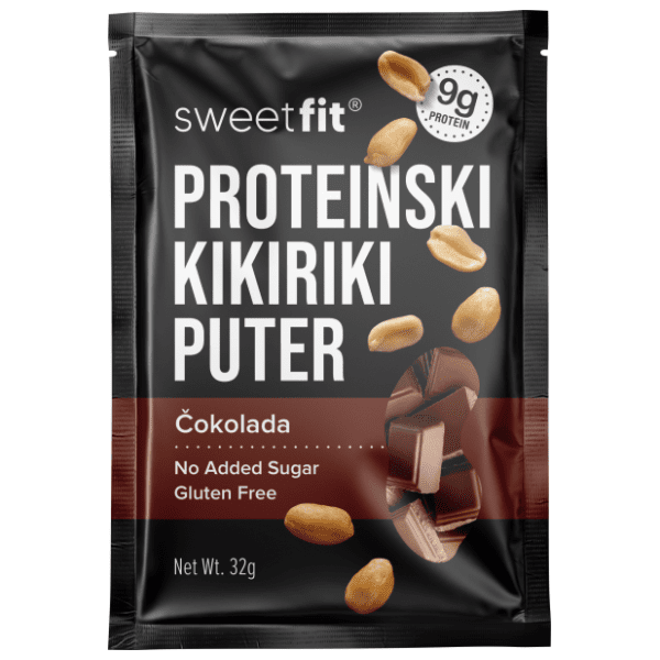 Proteinski kikiriki puter SWEETFIT sa čokoladom 32g 0