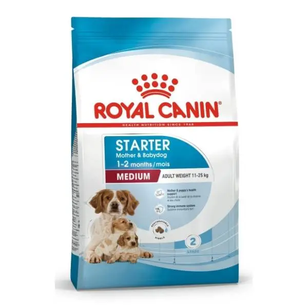 ROYAL CANIN Medium starter mother and baby dog 15kg 0