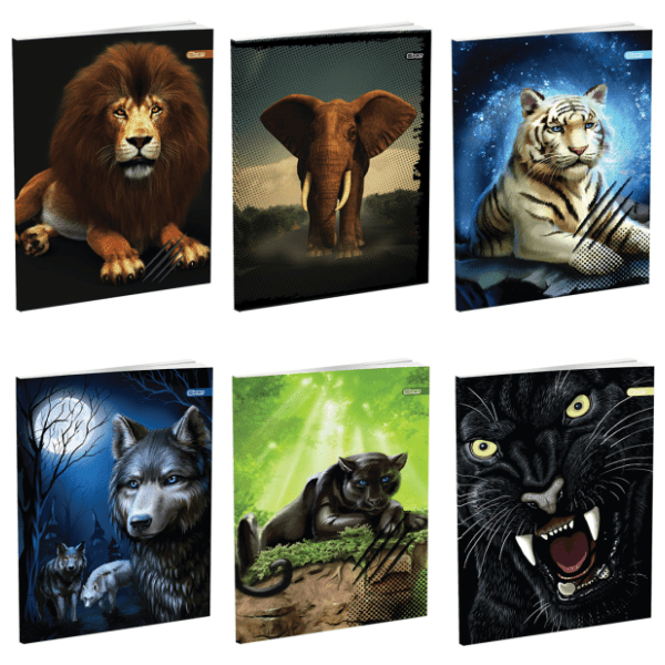 Sveska A4 karo SPIRIT animal 52lista 1kom 0