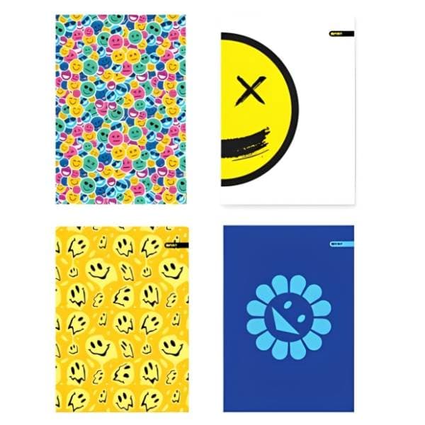 Sveska A5 karo SPIRIT new smile 52l 1kom 0