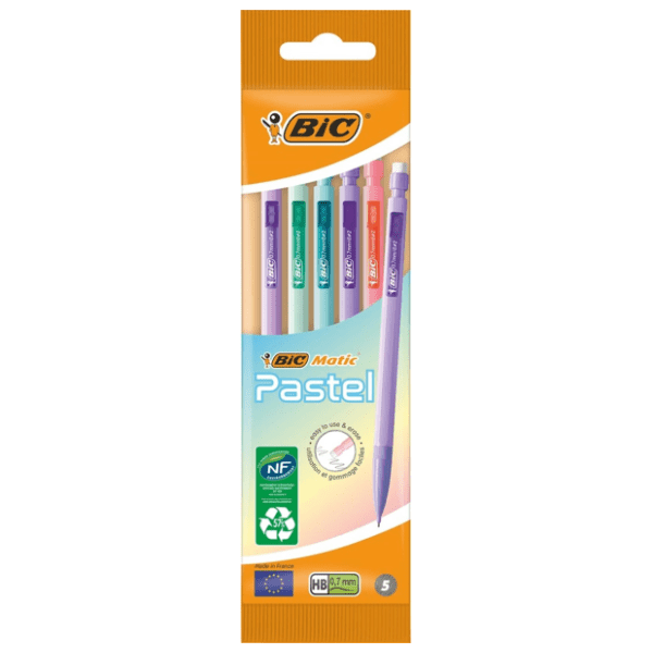 Tehnička olovka BIC matic pastel 5kom 0