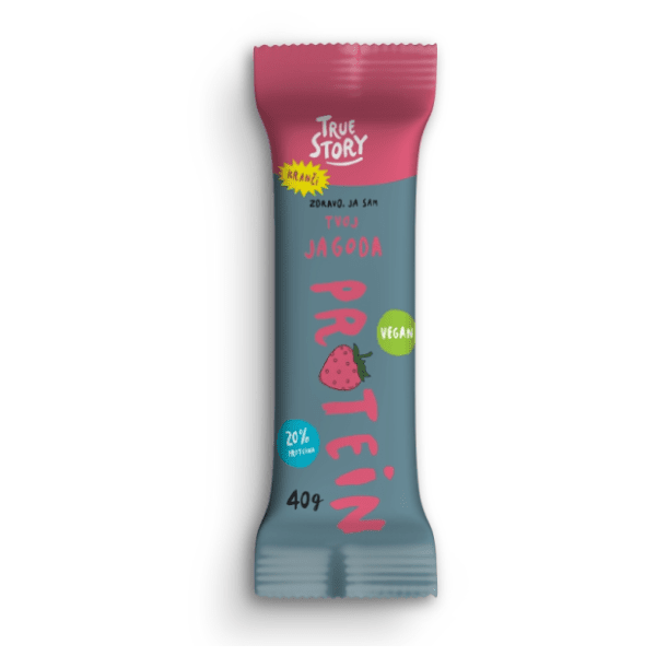 TRUE STORY protein bar jagoda 40g 0