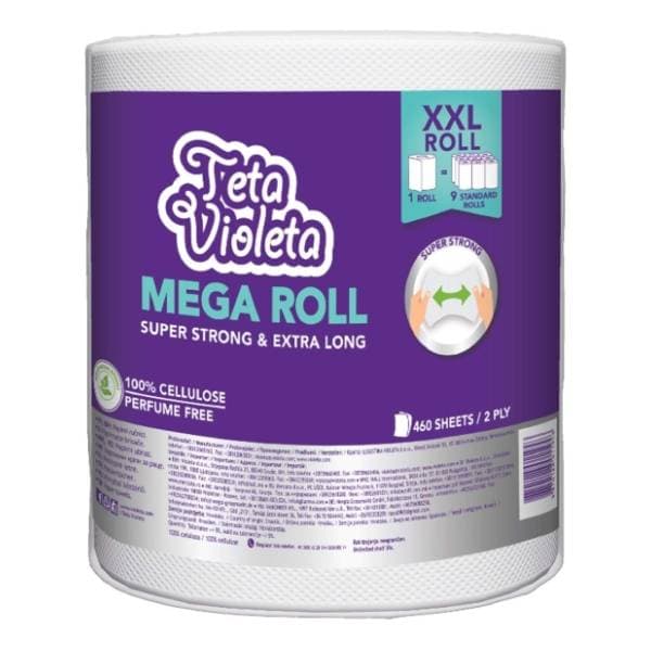 Ubrus VIOLETA Mega roll 2sloja 1kom 0