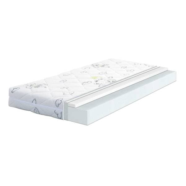 VAPEX dušek za krevetac Energy 120 x 11 x 60 cm beli 0