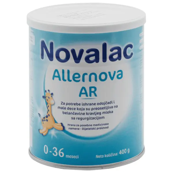 Zamensko mleko NOVALAC Allernova AR 400g 0