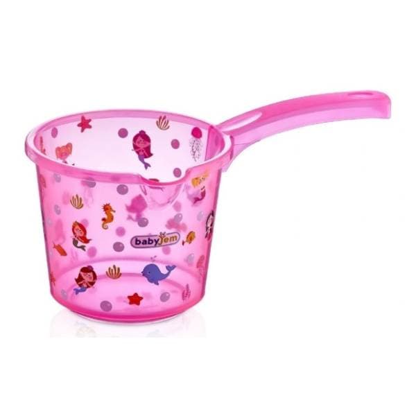 BABYJEM bokal za kupanje beba Ocean roze 0