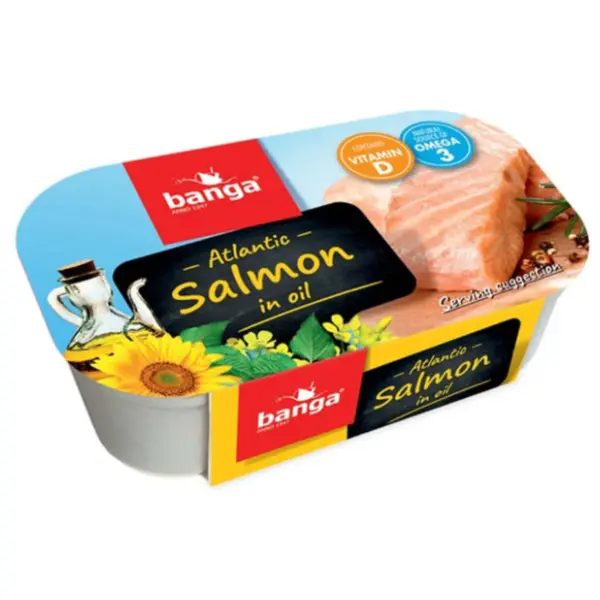 BANGA fileti atlanskog lososa u ulju 120g 0