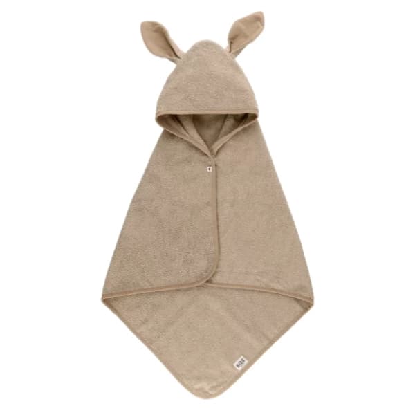 BIBS peškir sa kapuljačom Kangaroo vanilla 65 x 65 cm 0
