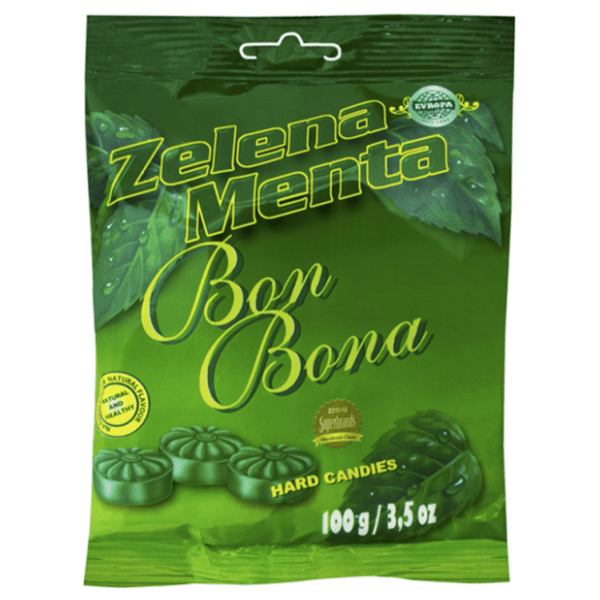 Bombone EVROPA zelena menta 100g 0