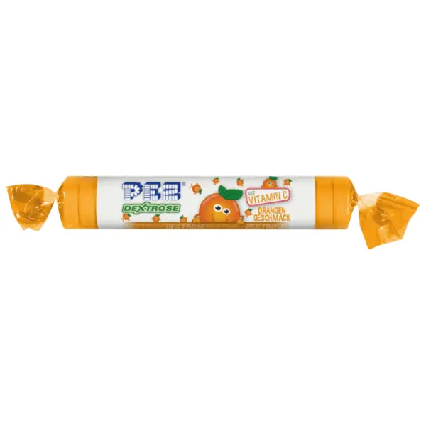 Bombone PEZ dextrose narandža 39g 0