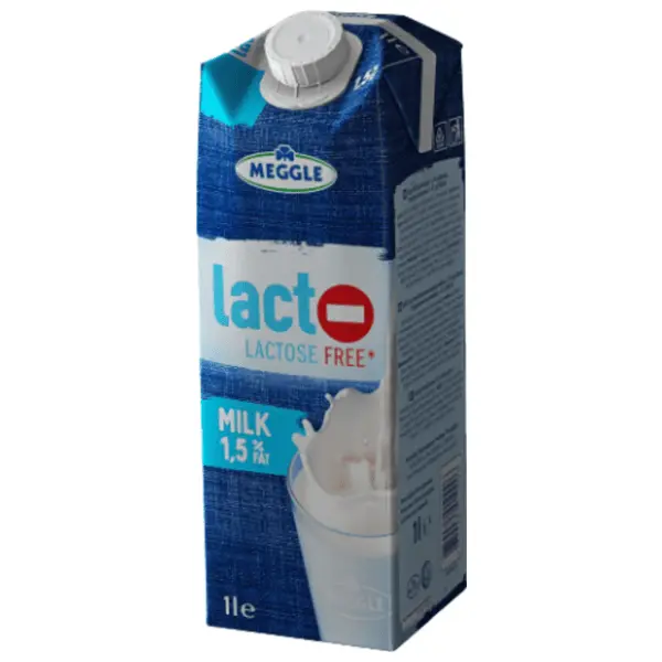Dugotrajno mleko MEGGLE bez laktoze 1,5%mm 1l 0