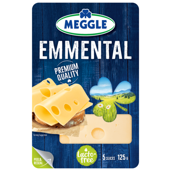 Ementaler MEGGLE listići 125g 0