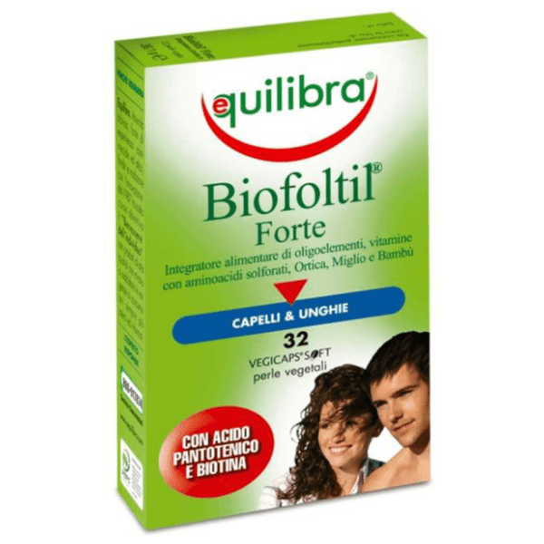 EQUILIBRA biofoltil forte za kosu i nokte kapsule 32kom 0