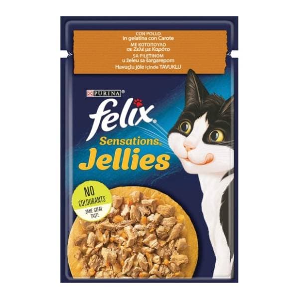 FELIX Sensation piletina i šargarepa 85g 0