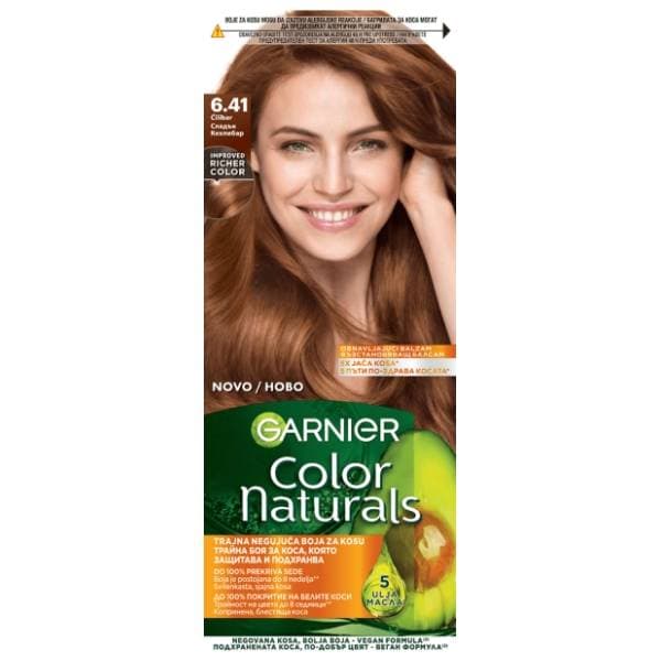 GARNIER Color Naturals farba za kosu 6.41 ćilibar 0