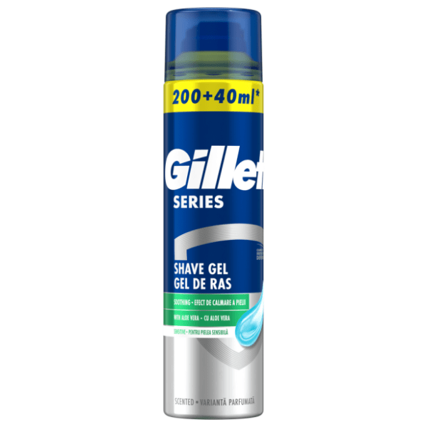Gel za brijanje GILLETTE soothing 200ml + 40ml gratis 0