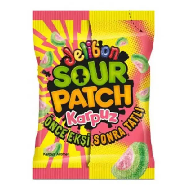 Gumene bombone KENT jelibon sour patch lubenica 80g 0