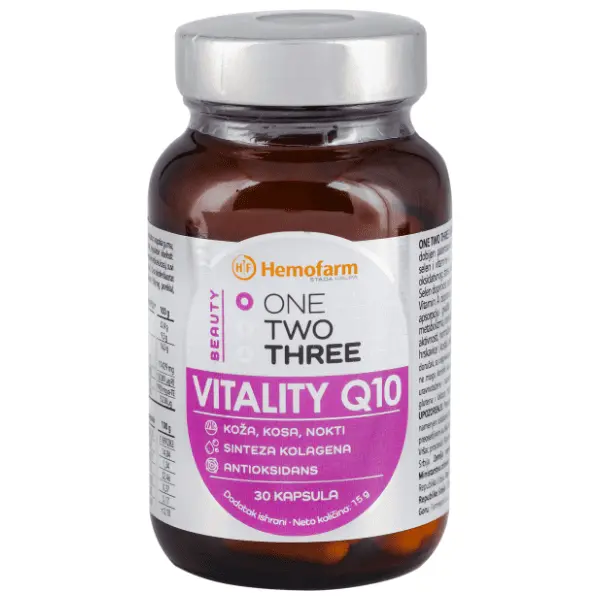 HEMOFARM beauty vitality kapsule Q10 30kom 0