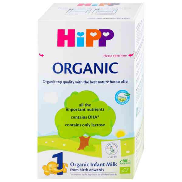 HIPP Organic zamensko mleko 1 800g 0