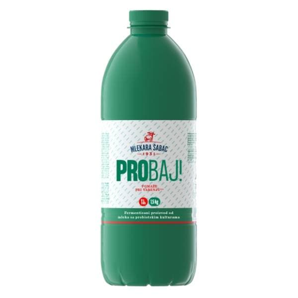 Jogurt MLEKARA ŠABAC Probaj probiotik 1%mm 1,5kg 0