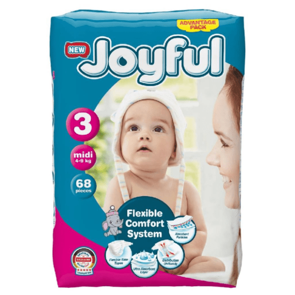 JOYFUL pelene 3 midi 68kom 0