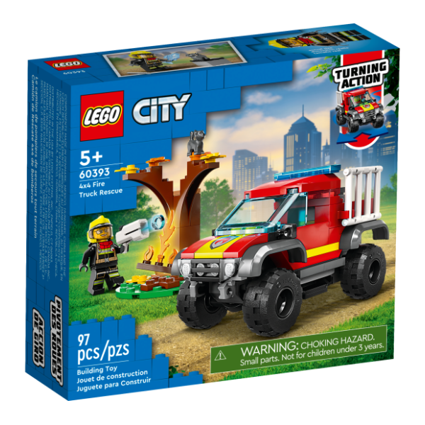 LEGO City spasavanje vatrogasnim vozilom 60393 0