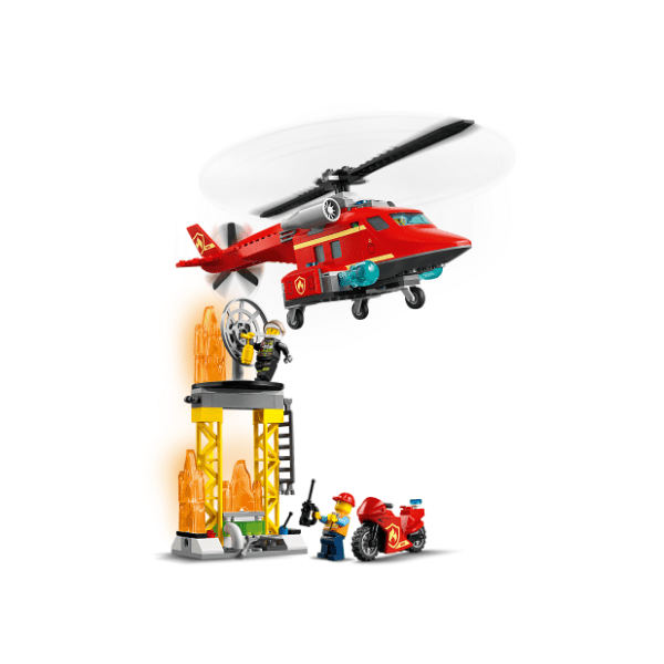 LEGO City vatrogasni spasilački helikopter 60281 2
