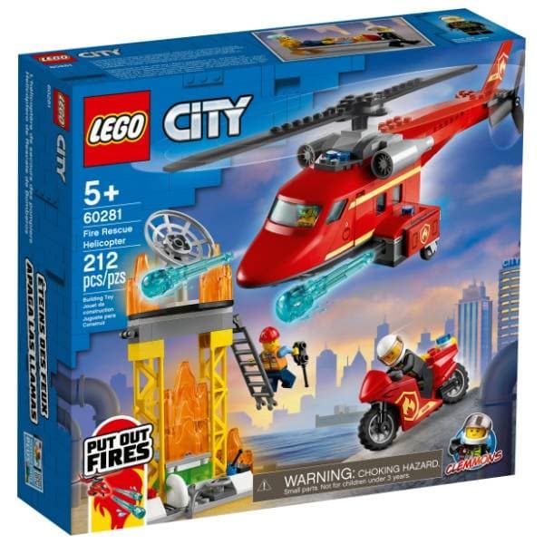 LEGO City vatrogasni spasilački helikopter 60281 0