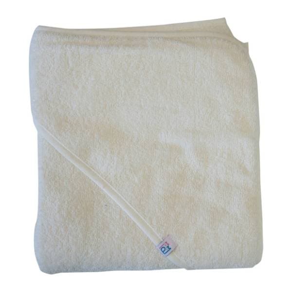 LILLO & PIPPO peškir sa kapuljačom 100 x 100 cm beli 0