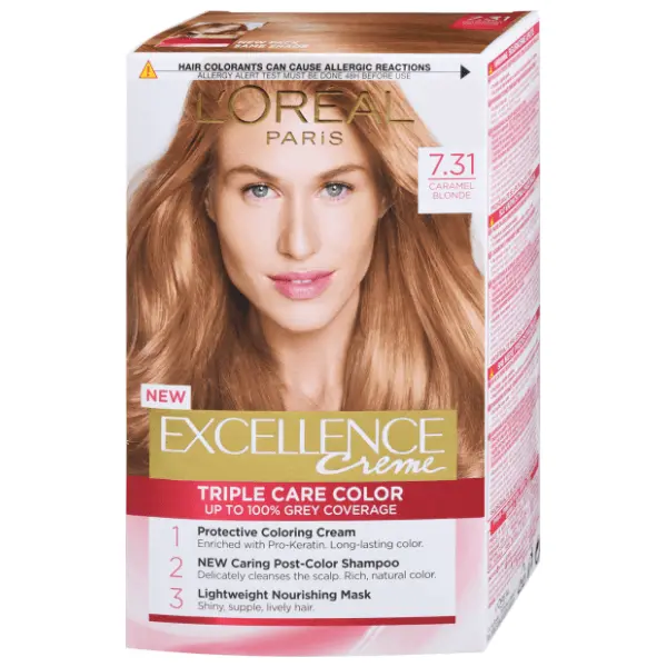L'OREAL Excellence farba za kosu 7.31 dark caramel blonde 0