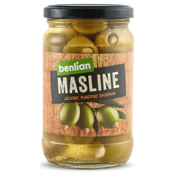 BENLIAN masline sa bademom 360g 0