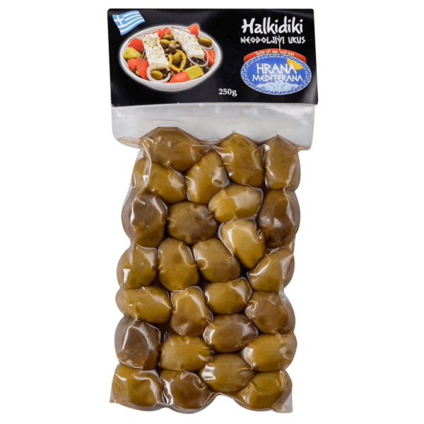 HALKIDIKI zelene masline sa košticom 250g 0