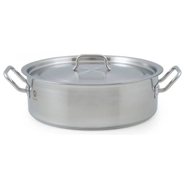 METALAC plitka šerpa sa poklopcem Inox 38cm 0
